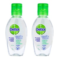 Dettol Healthy Touch Liquid Instant Hand Sanitiser 50mL Pack of 2