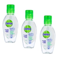 Dettol Healthy Touch Liquid Instant Hand Sanitiser 50mL Pack of 3