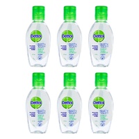 Dettol Healthy Touch Liquid Instant Hand Sanitiser 50mL Pack of 6