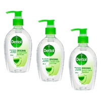 Dettol Healthy Touch Liquid Instant Hand Sanitiser 200mL Pack of 3