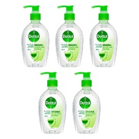 Dettol Healthy Touch Liquid Instant Hand Sanitiser 200mL Pack of 5