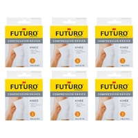 Futuro Compression Basics Knee Support Small Pack of 6