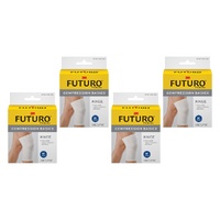Futuro Compression Basics Knee Support Medium Pack of 4