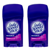 Lady Speed Stick Antiperspirant Stick Deodorant Cool & Fresh 45g Pack of 2