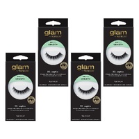 Glam by Manicare Glam 50 Sophia Mink Effect Lashes x 3 Bundle of 4