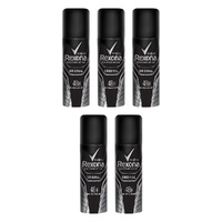 Rexona Men Antiperspirant Aerosol Original 50mL Pack of 5