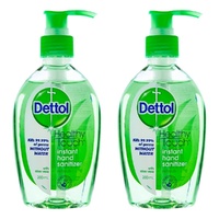 Dettol Healthy Touch Instant Hand Sanitiser Aloe Vera 200mL Pack of 2
