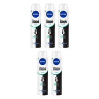 NIVEA Black & White Invisible Fresh 72H Anti-Perspirant 250mL Pack of 5