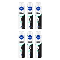 NIVEA Black & White Invisible Fresh 72H Anti-Perspirant 250mL Pack of 6