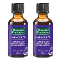 Thursday Plantation Lavender Oil 50mL Pack of 2