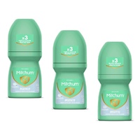 Mitchum Women Antiperspirant Roll-On Deodorant Unscented 50mL Pack of 3
