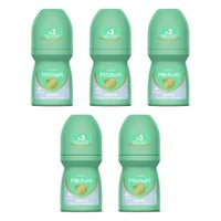 Mitchum Women Antiperspirant Roll-On Deodorant Unscented 50mL Pack of 5