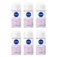Nivea Double Effect Violet Senses Roll-On 50mL Pack of 6