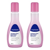 Manicare Acetone Free Nail Polish Remover 125mL x 3 Bundle of 2