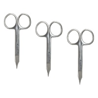 Manicare Nail Scissor Curved x 3 Bundle of 3