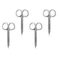 Manicare Nail Scissor Curved x 3 Bundle of 4