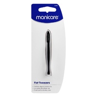 Manicare Flat Tweezers x 3