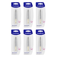 Manicare Slant Tweezers Gold Tipped x 3 Bundle of 6