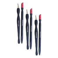 Manicare Cuticle Trimmer with Cut Pusher x 3 Bundle of 3