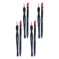 Manicare Cuticle Trimmer with Cut Pusher x 3 Bundle of 4
