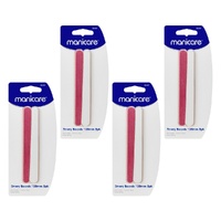 Manicare Emery Boards 120mm 8 Pack x 3 Bundle of 4