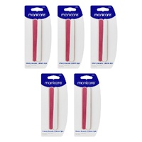 Manicare Emery Boards 120mm 8 Pack x 3 Bundle of 5