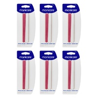 Manicare Emery Boards 120mm 8 Pack x 3 Bundle of 6