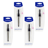 Manicare Sapphire Nail File No. 2 x 3 Bundle of 4