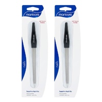 Manicare Sapphire Nail File No.5 x 3 Bundle of 2