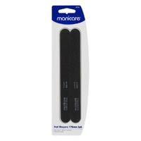 Manicare Nail Shapers Coarse/Medium 175mm 2 Pack x 3