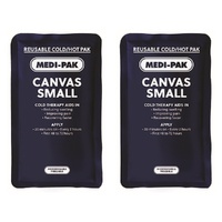 Medi-Ice Pak Small Canvas Hot & Cold Pack Bundle of 2