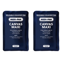 Medi-Ice Pak Canvas Hot & Cold Pack Large 640g Bundle of 2