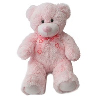 Soft Toys Huggable Teddy Bear Stuffed Toy Pink 35cm