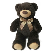 Soft Toys Huggable Teddy Bear Stuffed Toy Dark Brown 35cm