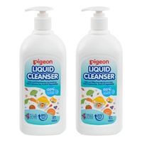 Pigeon Liquid Cleanser for Baby Bottles & Teats 700mL Pack of 2