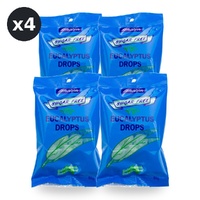 Johnsons Eucalyptus Drops Sugar Free 50g Pack of 4