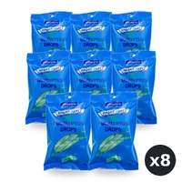 Johnsons Eucalyptus Drops Sugar Free 50g Pack of 8