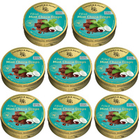 Cavendish and Harvey Filled Mint Choco Drops 130g x 8
