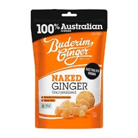 Buderim Ginger Naked Ginger Uncrystallised 200g