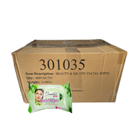 48 Packs Beauty & Me Facial Wipes with Aloe Vera Value Pack