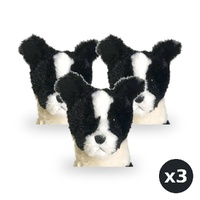 Teddy & Friends Border Collie 24cm Pack of 3