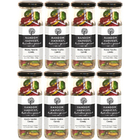 Random Harvest Rosey Apples Rock Candy 8 x 170g Jars Vegan Gluten Free Sweets