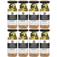 Random Harvest Assorted Fruit Rock Candy 8 x 170g Jars Gluten Free Vegan Sweets