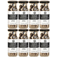Random Harvest Aniseed Humbugs Rock Candy 8 x 170g Jars Gluten Free Vegan Sweets