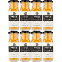Random Harvest Traditional Barley Sugar Candy 8 x 170g Jars Gluten Free Vegan
