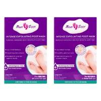 Milky Foot Exfoliating Foot Pads Large Pack of 2