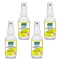 Thursday Plantation Tea Tree Antiseptic Spray with Aloe Vera 100mL Pack of 4