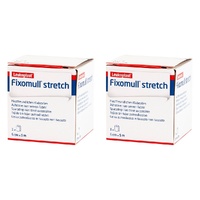 Fixomull Stretch Elastic Adhesive Tape 5cm x 5m Pack of 2