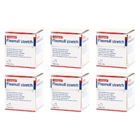 Fixomull Stretch Elastic Adhesive Tape 5cm x 5m Pack of 6