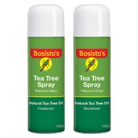 Bosisto's Tea Tree Spray 125g x 3 Bundle of 2